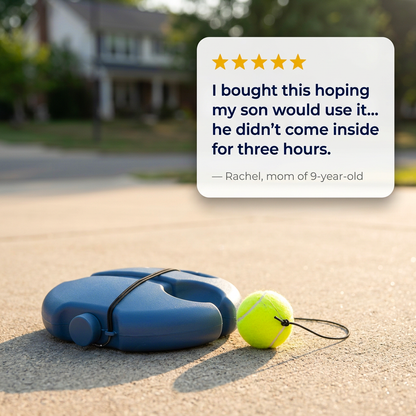 ReboundPro Tennis Training Kit - Equipment Set for Beginners