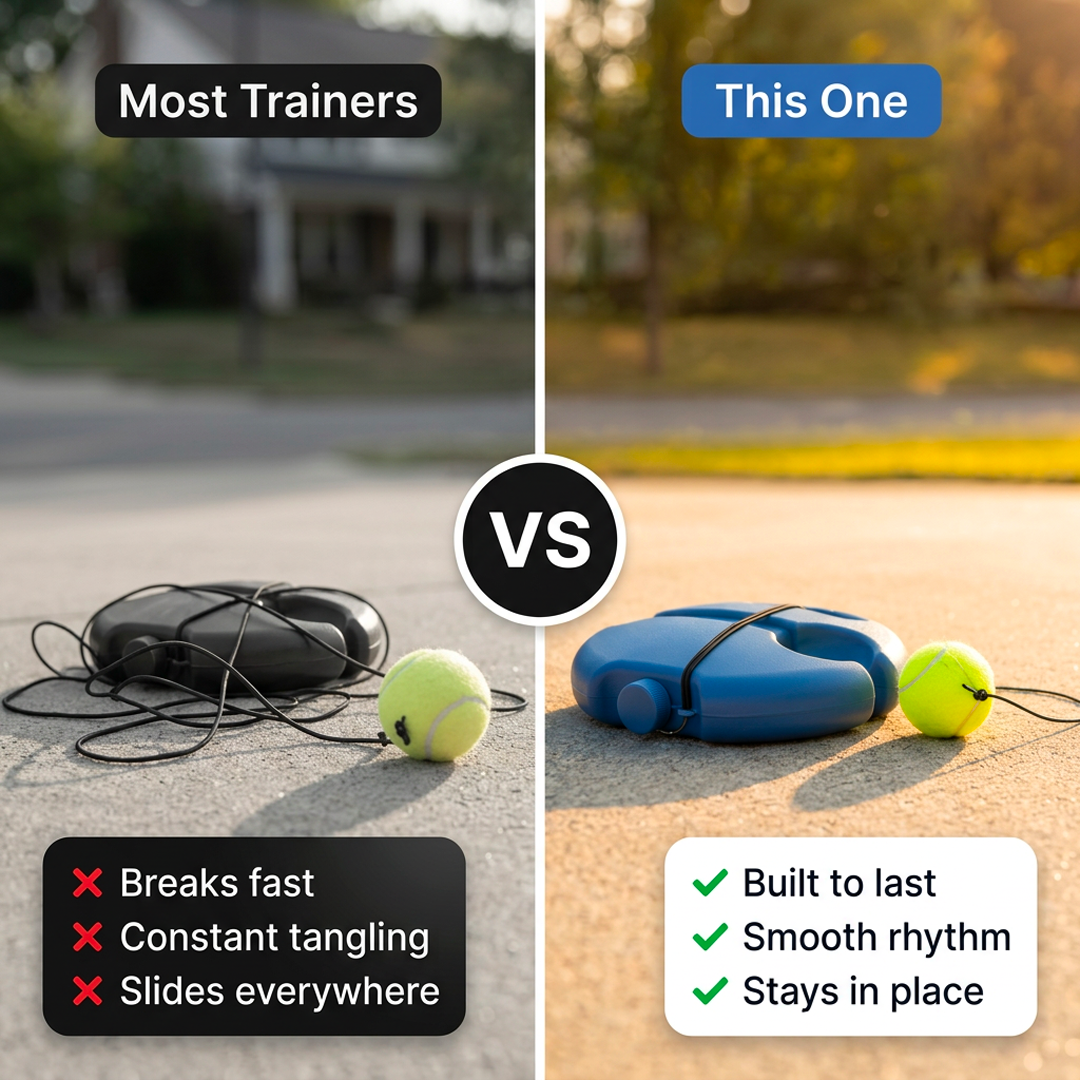 ReboundPro Tennis Training Kit - Equipment Set for Beginners